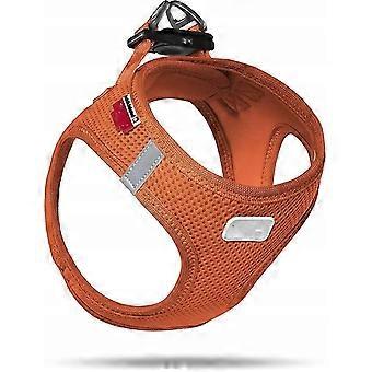 Dog Harness, Pet Dog Vest, Adjustable Dog Harness, Soft Air Mesh Vest For Small Dogs Orange-size M
