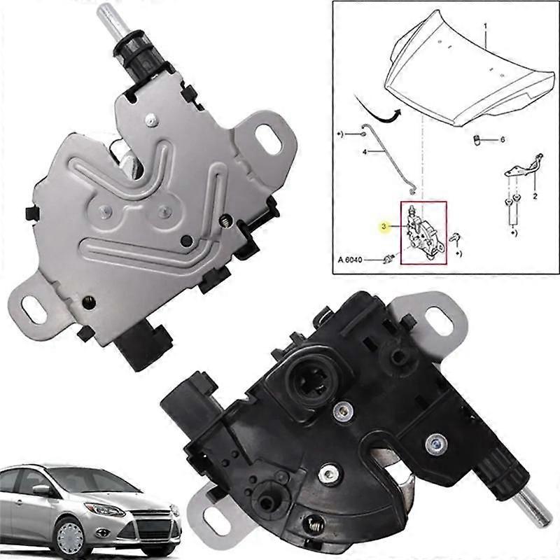 Engine Bonnet Hood Lock for Focus MK2 C-Max Kuga Focus C-Max Head Cover Lock Machine 3M5116700AC 3M5116700BC