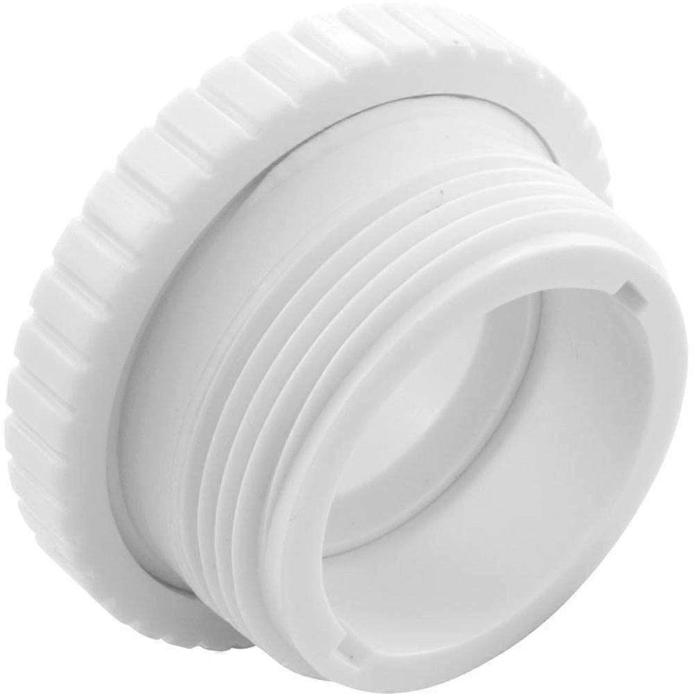 540028 White Directional Eyeball with 1Inch Opening and 11/2Inch MIP Thread Replacement Pool/Spa Wall Fittings