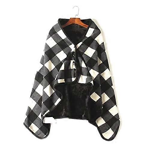 Warm Knee Blanket For Wheelchair, Heated Knee Blanket, Shawl-Style Cape, One-Size, Multi-Purpose Leisure Blanket