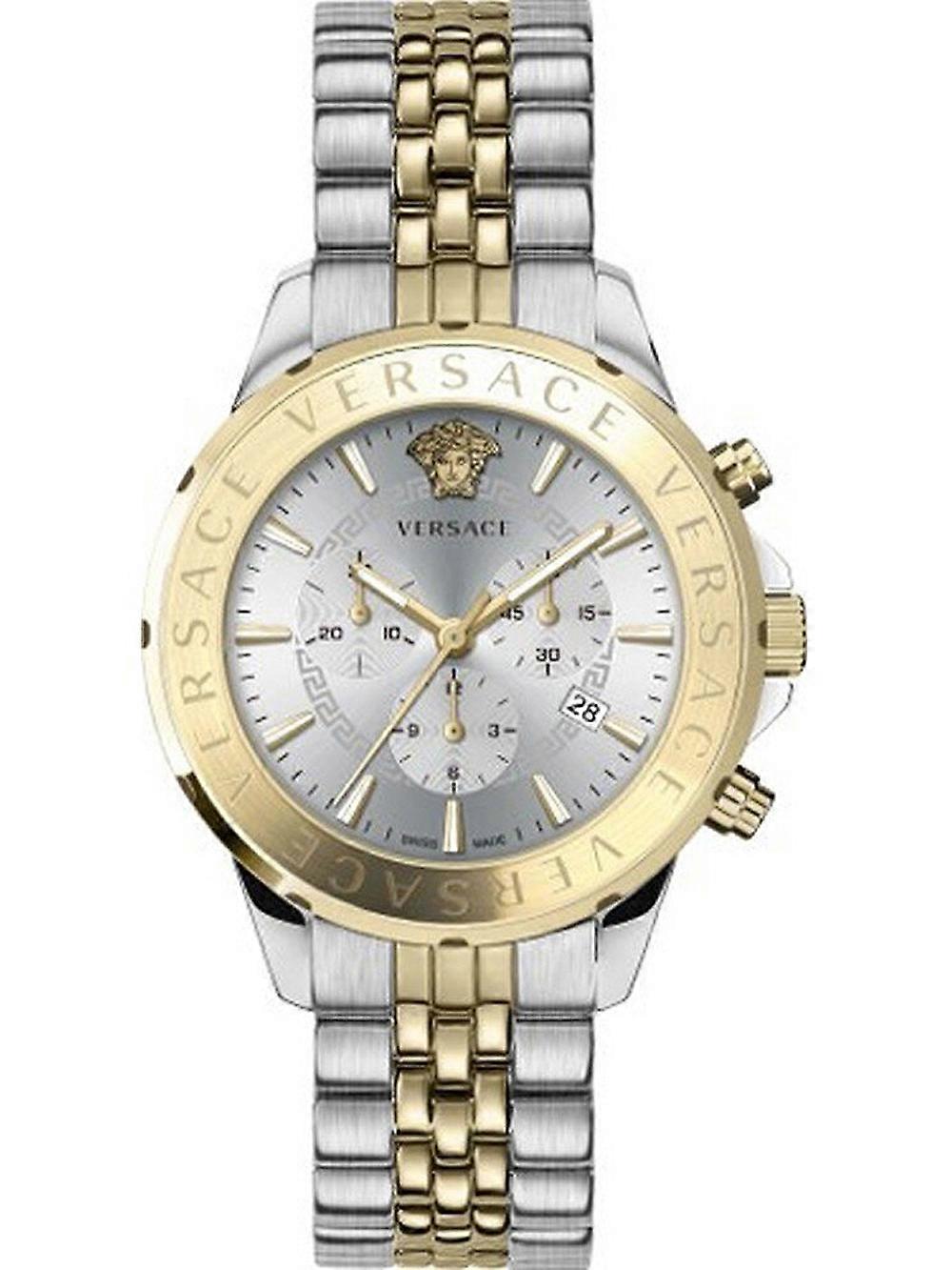 Versace VEV601623 Signature Chronograph Men's Watch 44mm 5ATM