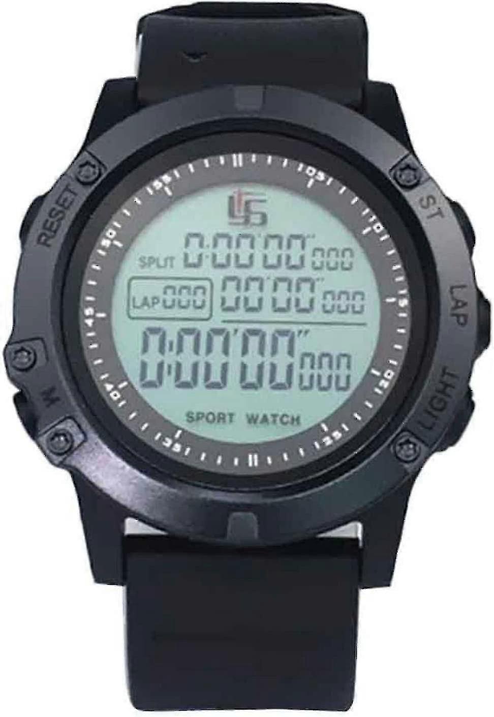 Football Referee Watch With Timer, Timer, Night Light, Countdown, Stopwatch, Sports Teacher Game, Big Dial (black) CY
