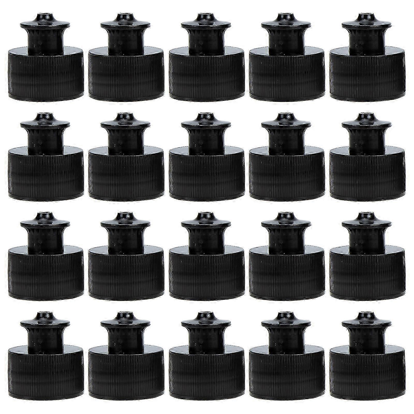 10 Pack Push-Pull Replacement Caps for Sports Bottles