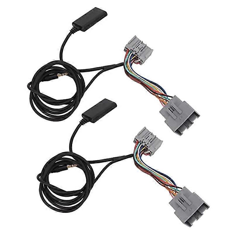 2 Pcs 14 Pin Bluetooth Module Music Adapter Aux Audio Cable for 