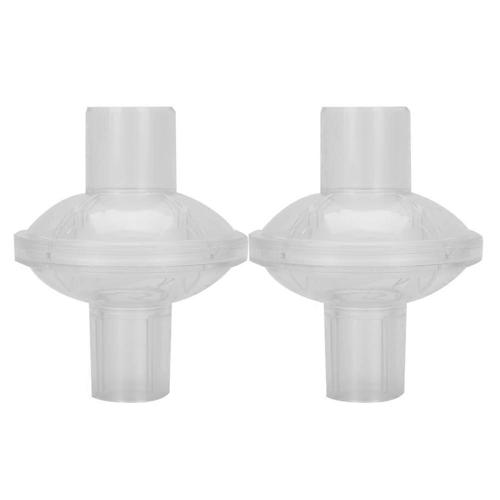 2pcs Disposable Breathing Machine Filter Particle Replacement Filter for Patient Care