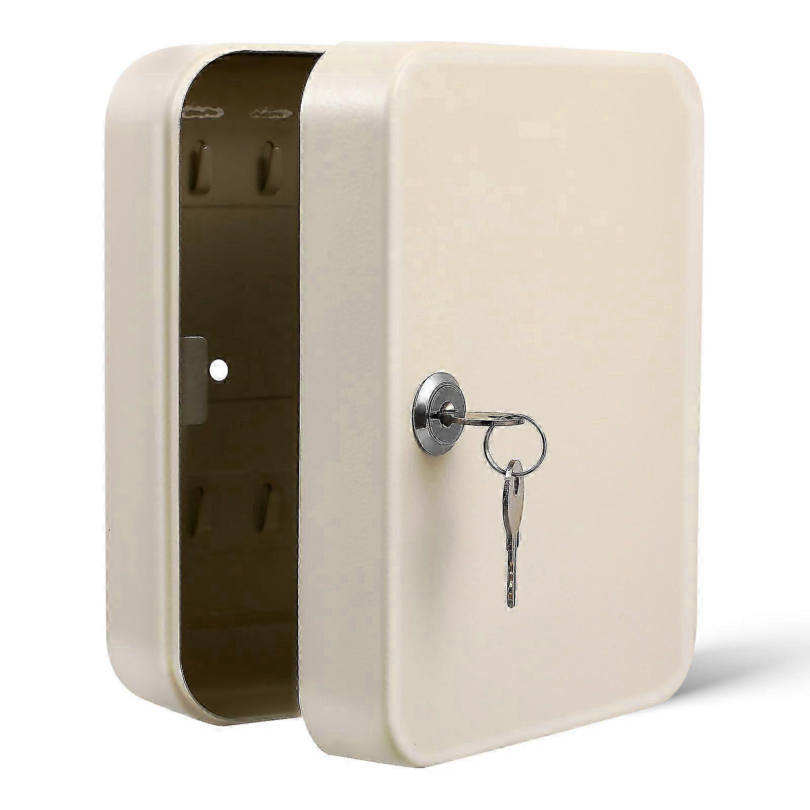 Wall-Mounted Key Cabinet Secure Storage Organizer