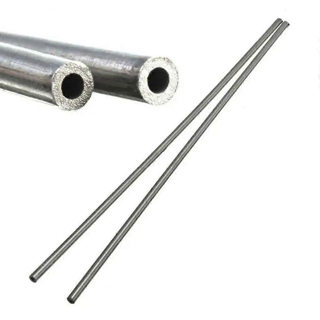 304 Stainless Steel Tube 12x10mm Capillary Straight Pipe Length 250/500mm for Industrial Use, Round Metal Tube