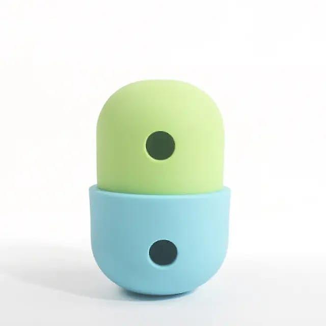 Silicone Interactive Fun Bowl Shaking Ball Trained Sniffing Treat Dispenser Leakage Slow Food Indestructible Dog Chew Toy Ball