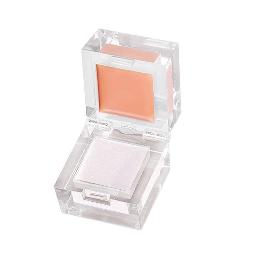 Blush Compact Dual Color Multifunctional Misty Matte Exquisite Glitter Blush