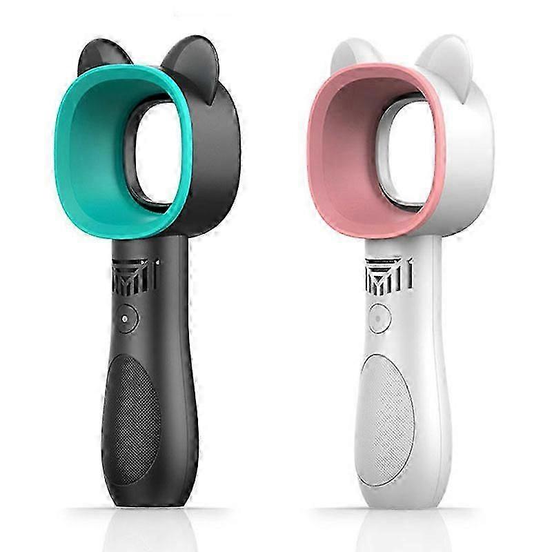 Convenient multi-function handheld mini bladeless fan can be USB rechargeable small fan