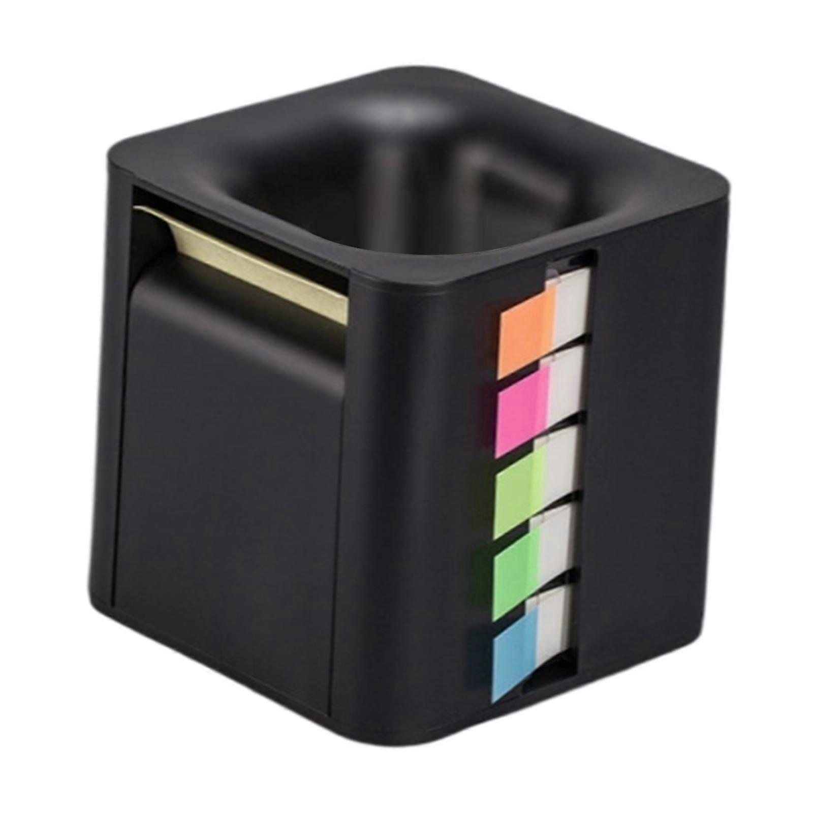 5 in 1 Sticky Note Holder Dispenser Sticky Index Tabs Desk Organizer Reusable
