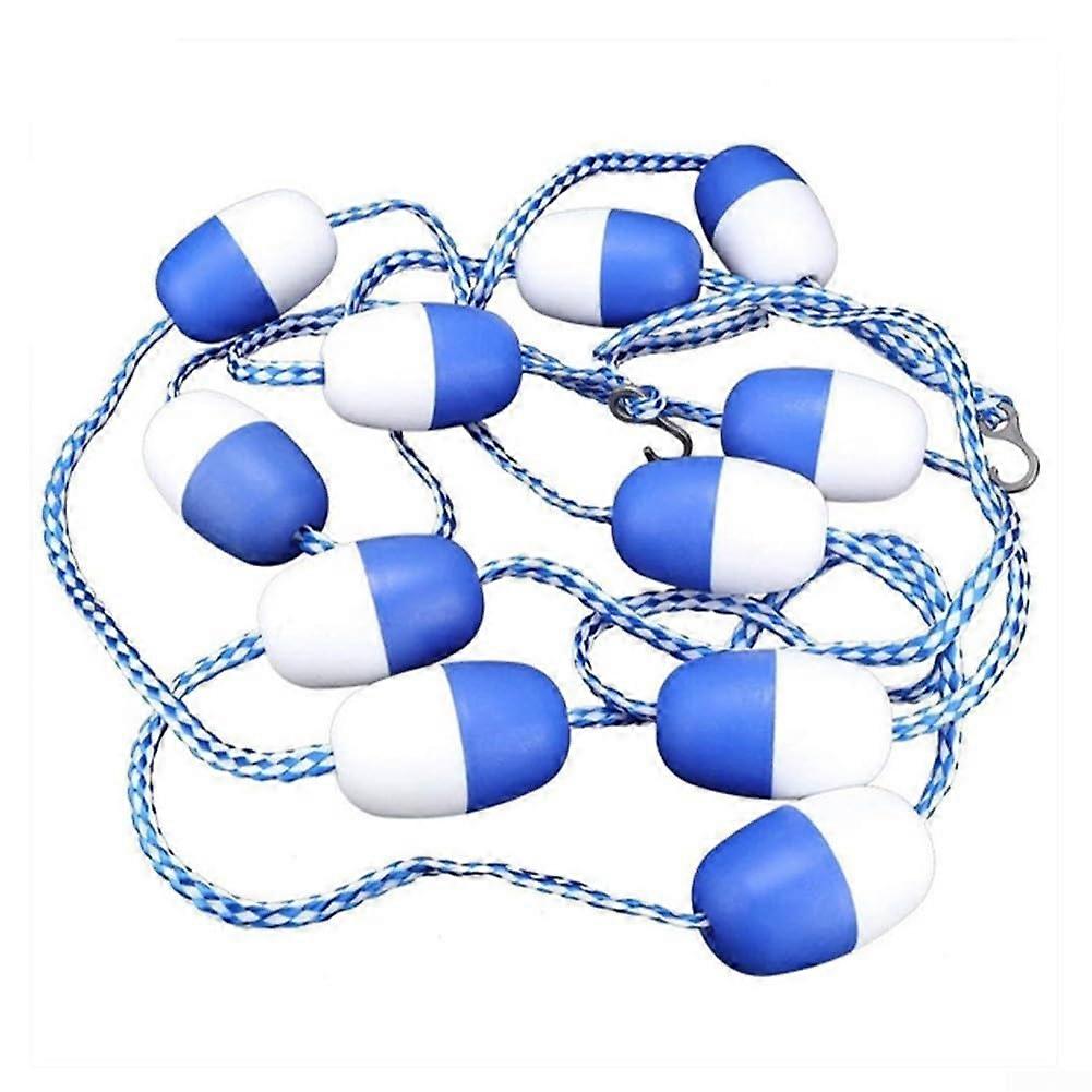 Swimming Pool Lane Line Floating Divider Nylon Rope Track Distinguishing Water Bodies
