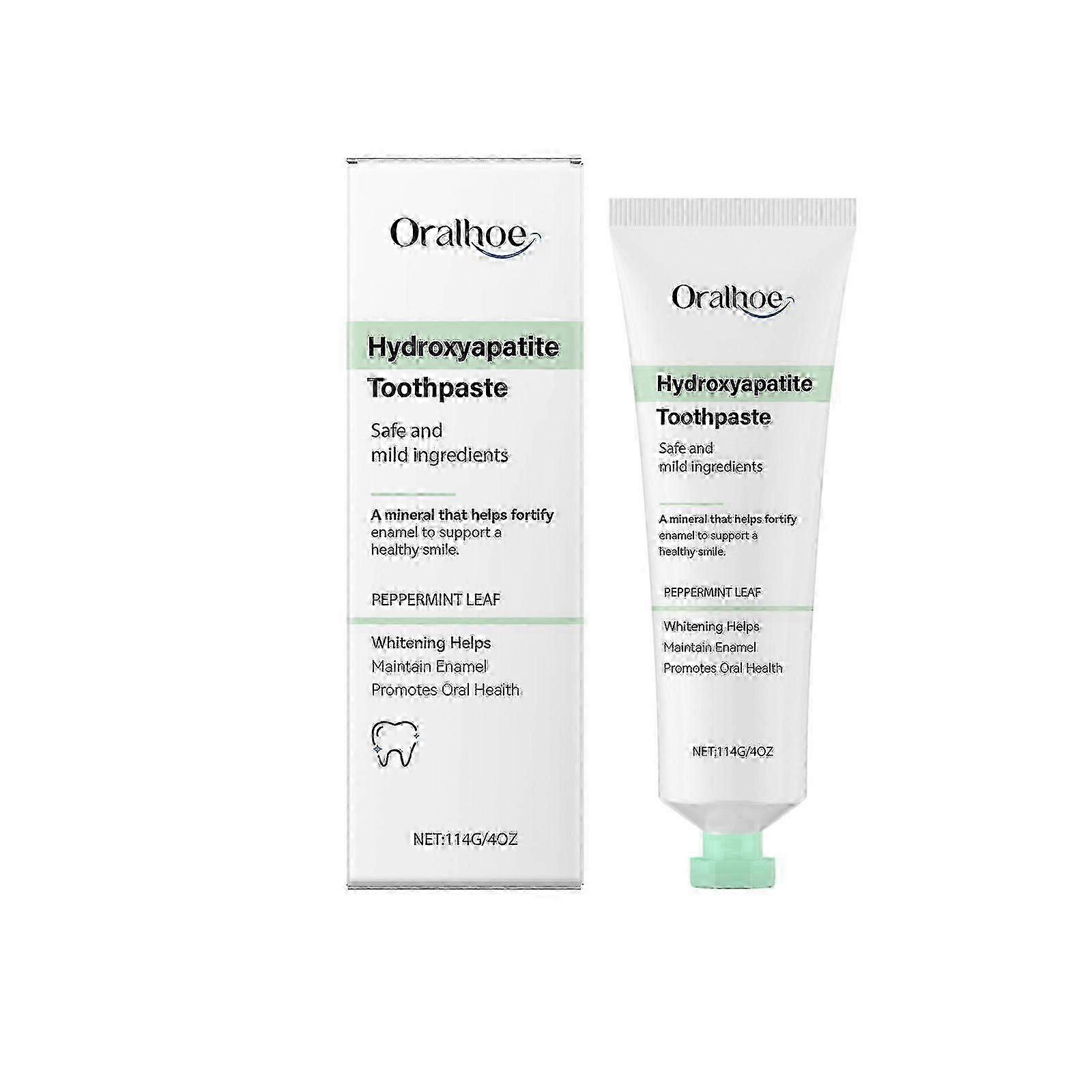 Oralhoe Mint Brightening Toothpaste Gently Clean Teeth Fresh Breath Mint Refreshing Toothpaste