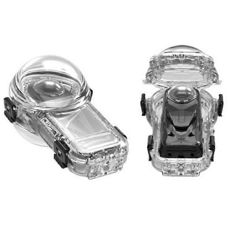 For Insta360 X5 Action Camera Waterproof Case Invisible Diving Housing Compatible with Magnetic Quick Release Mount