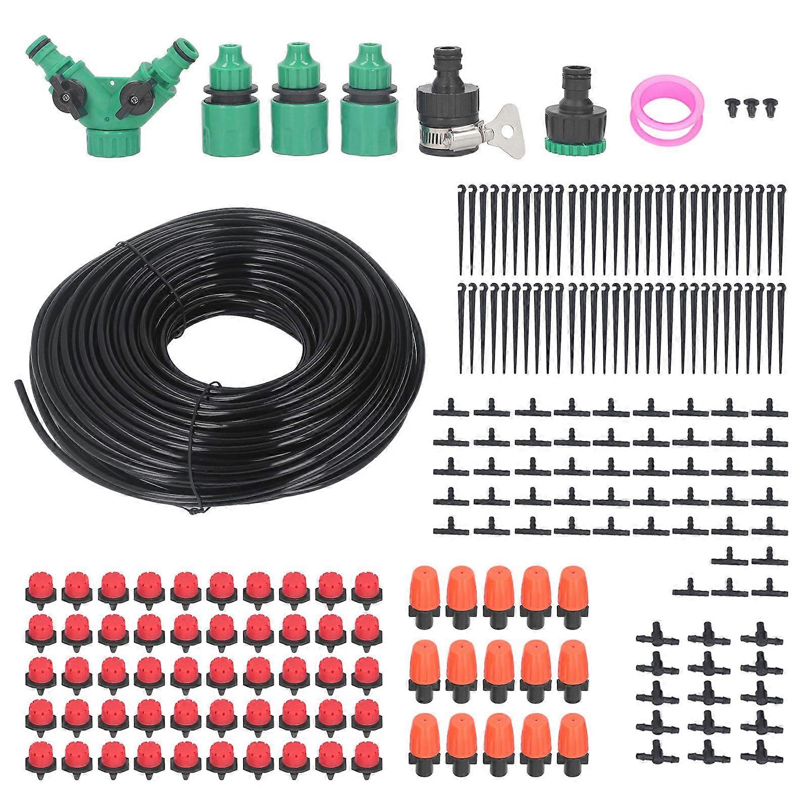 High quality  Farm Automatic Drip Irrigation Kit 50m Adjustable Micro DIY