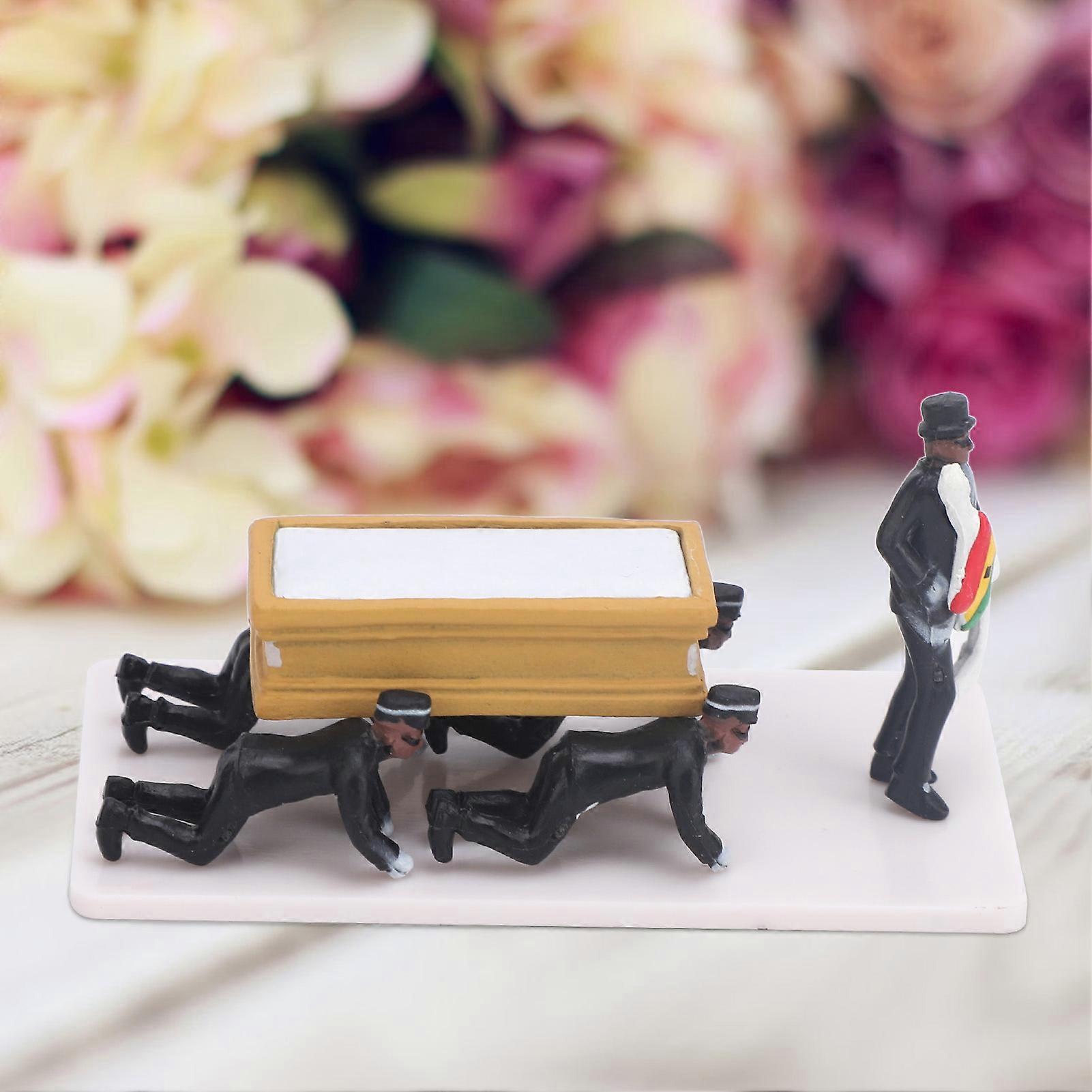 14Pcs Coffin Dance Action Figure Model Set Durable Plastic Decor