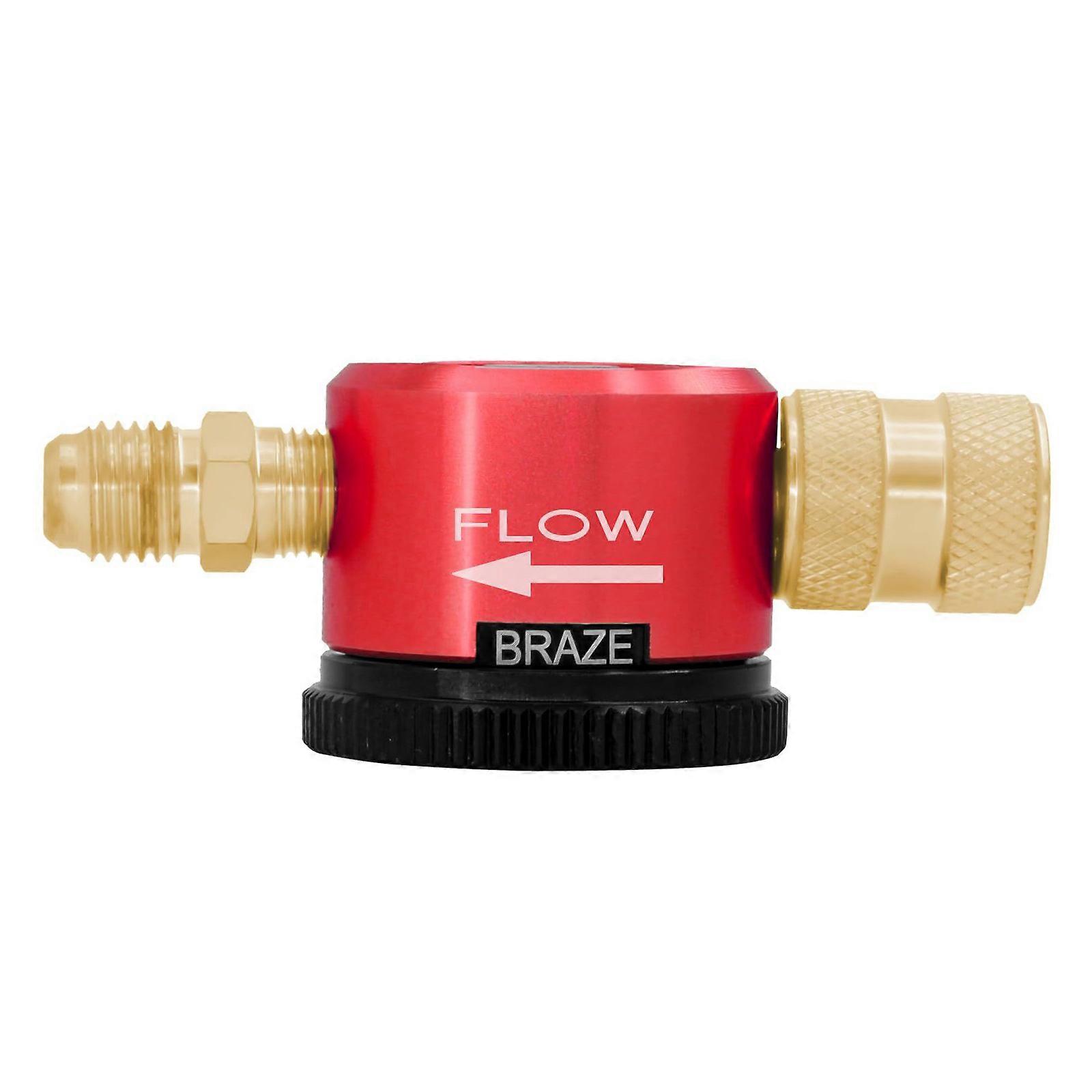 Multipurpose Nitrogen Gas Flows Controller Flush Regulator Tool for HVAC Electronic Cleaning and Mechanical Maintenance Multicolor