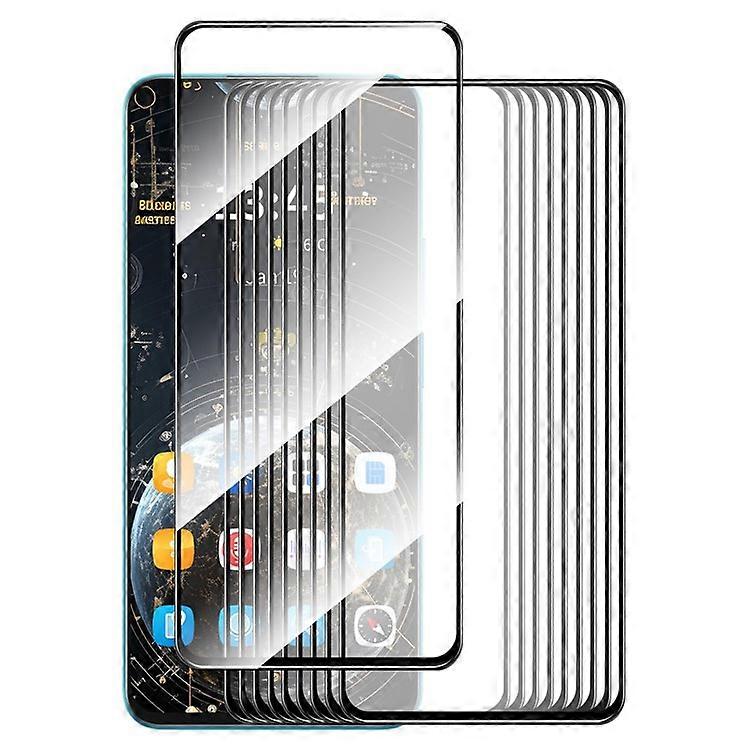 ENKAY HAT PRINCE 10個 Motorola Moto G Play (2024) 4G スクリーン プロテクター シルク印刷保護フィルムに対応