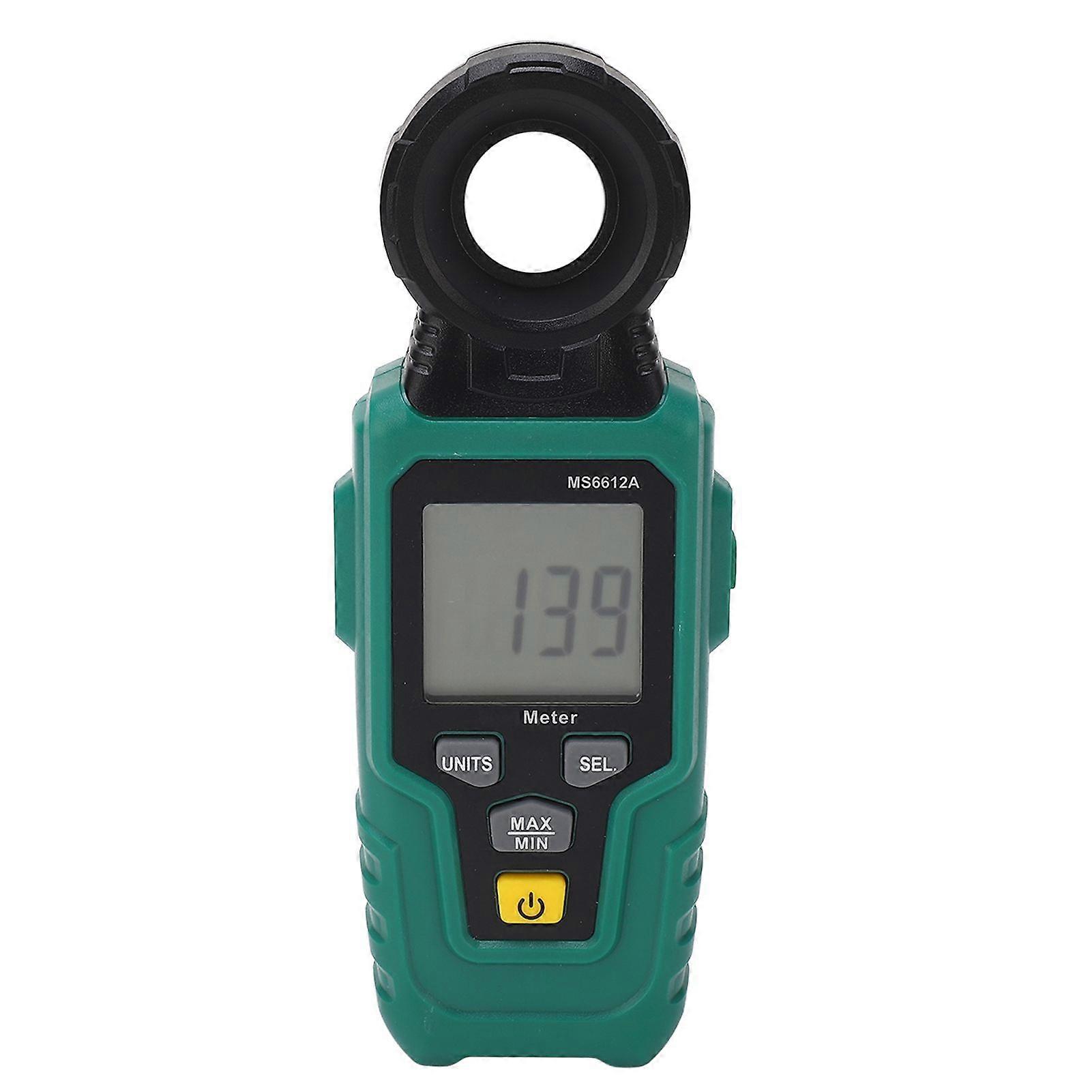 High quality  MASTECH MS6612A Digital Lux Meter Lux Meter LCD Lux Meter Lux/F...