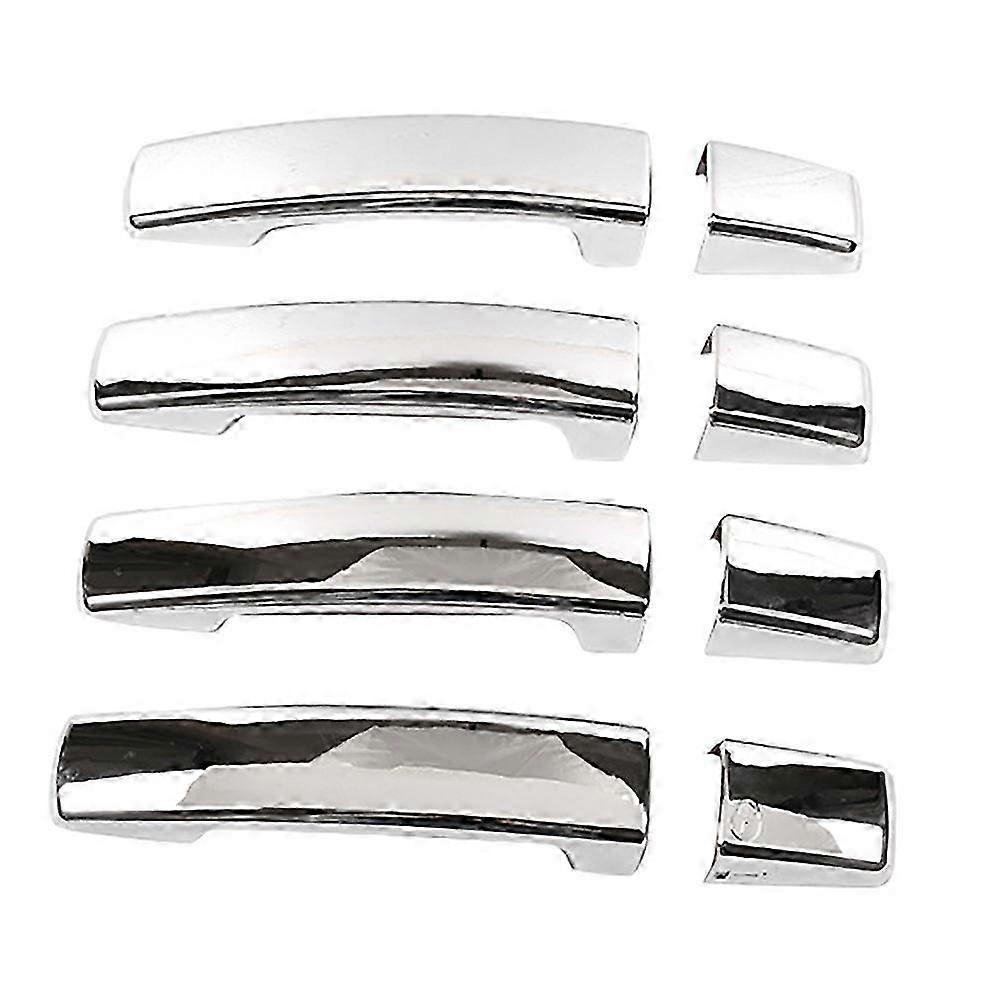 For 2007-2012 2/ 3 Accessories Door Handle Trim 8-Piece Set of Auto Parts ABS