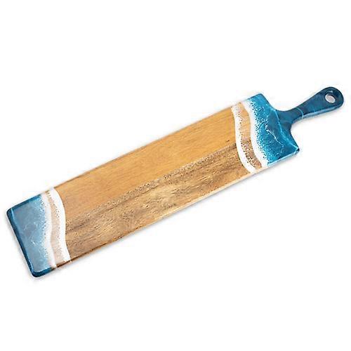 Acacia Resin Serving Board (Ocean Vibes) - Baguette