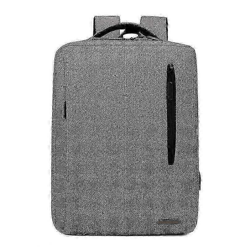 Backpacks Men's Casual Computer Oxford Backpack Gray