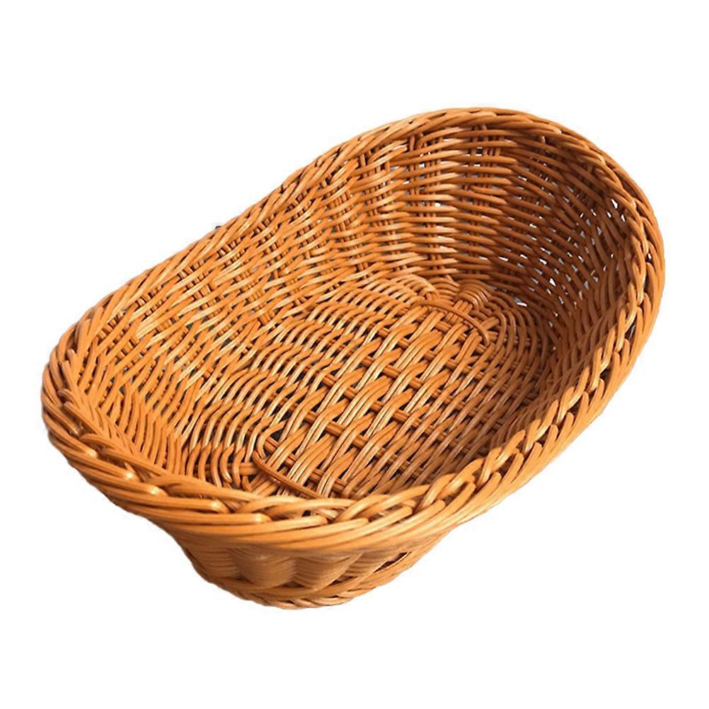 Mini Handmade Woven Basket Decorative Storage Container for Creative DIY Crafts Micro Desktop Decoration for Home and School Use Attractive Knit
