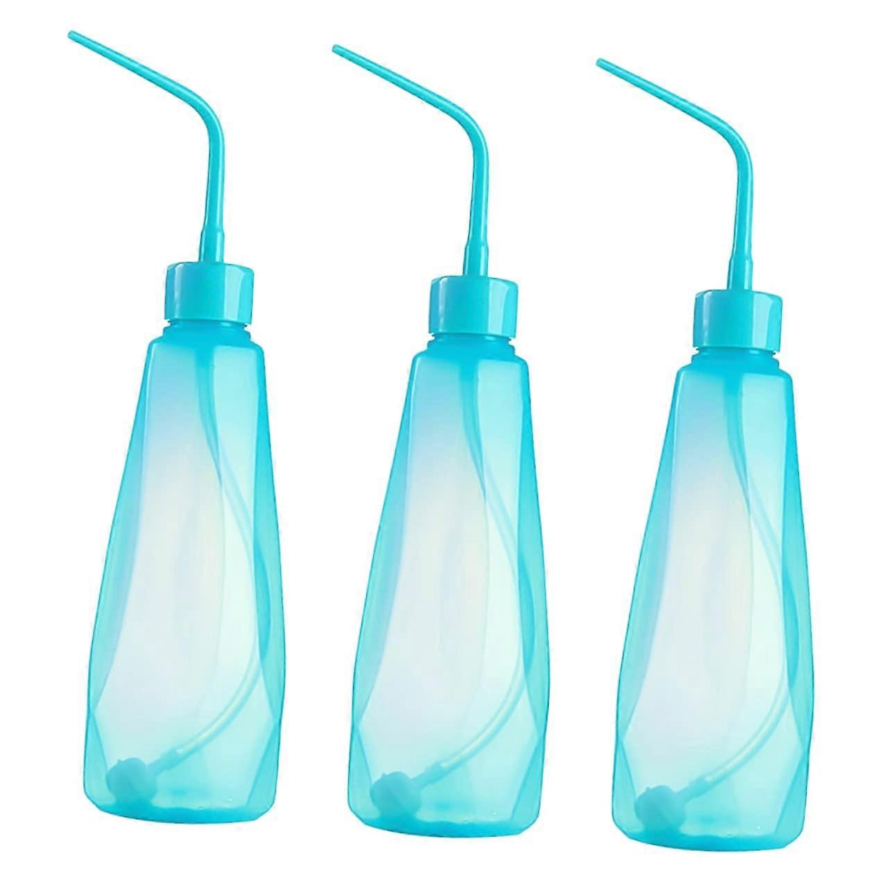 3X 480ml watering bottle portable for flowers plants reusable even watering easy handling