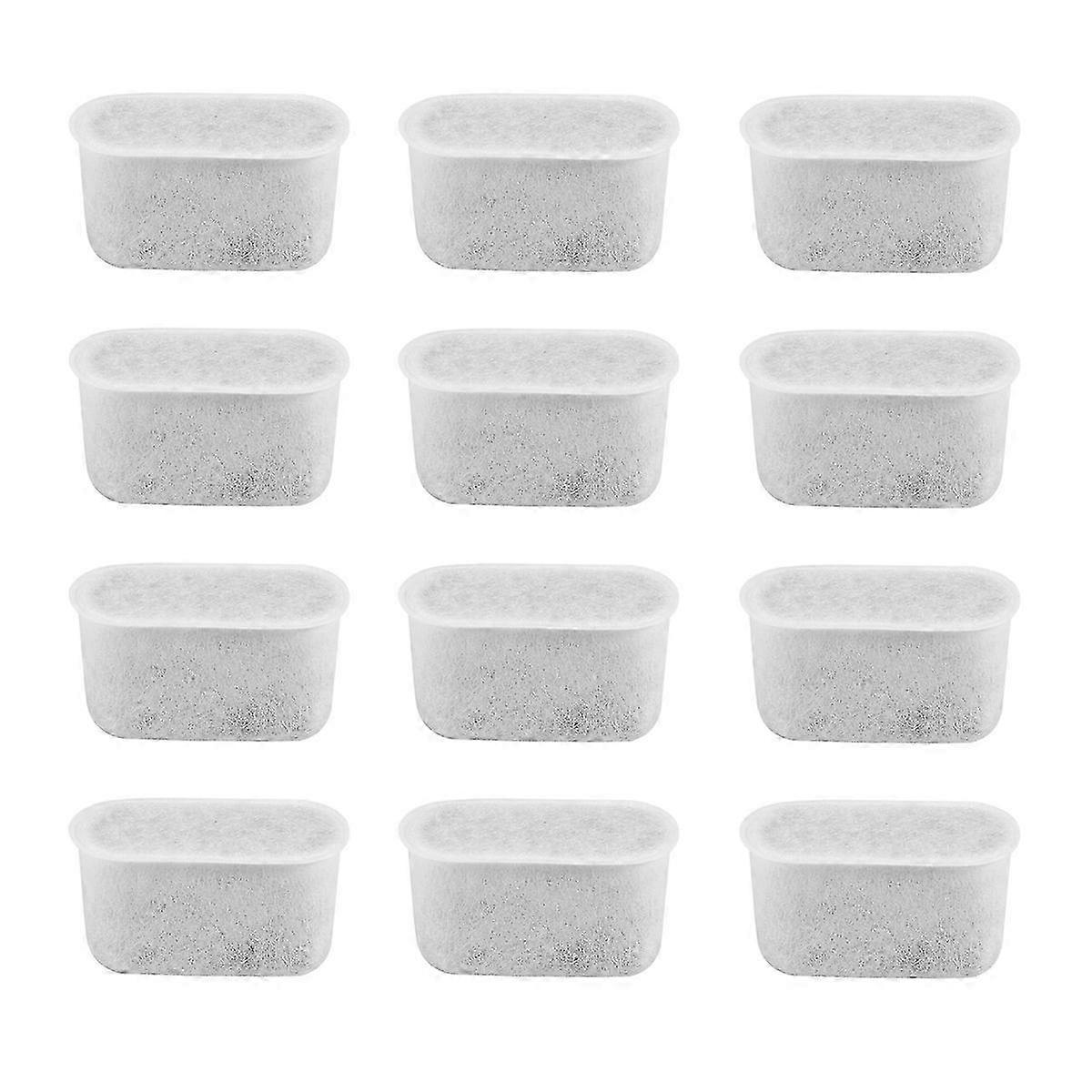 Suitable for 12 Pack Replacement Charcoal Water Filters for Coffee Makers-jc