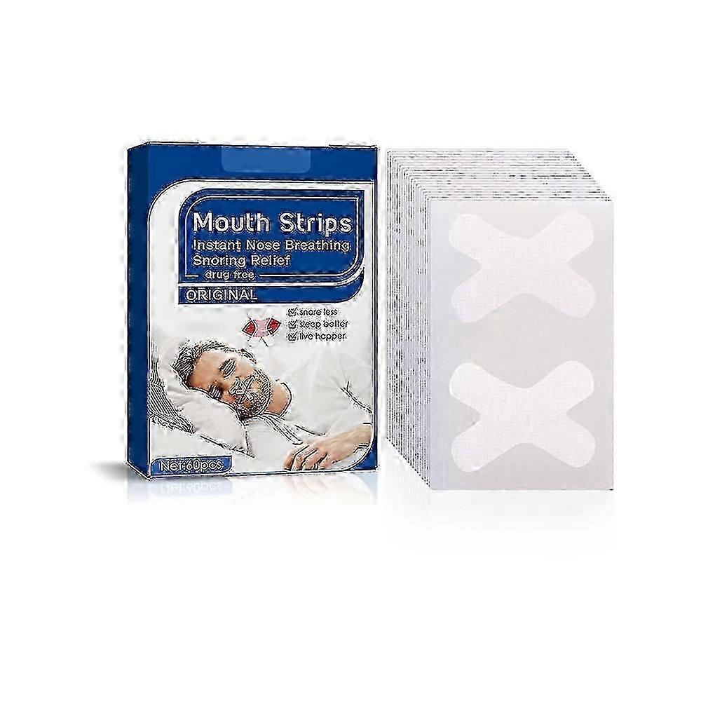 Sleeping Breathing Patch Bandage Efficient No-snoring Mouth Tape for Sleeping