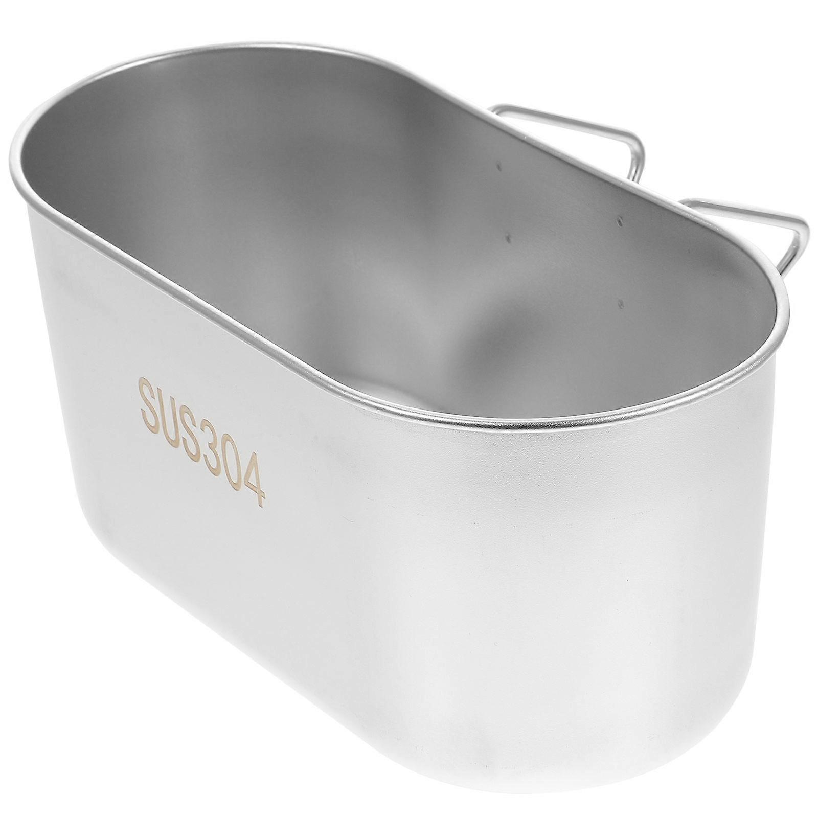 Stainless Steel Hanging Drain Basket with Smooth Edges, Ventilated Bottom Strainer for Fruits, Vegetables, and Kitchen Accessories, Food Grade, Home
