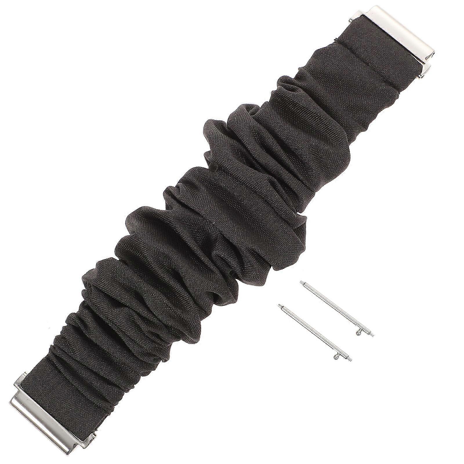 Soft Elastic Replacement Watch Band Compatible with Style Sports Watch Strap for Men and Women