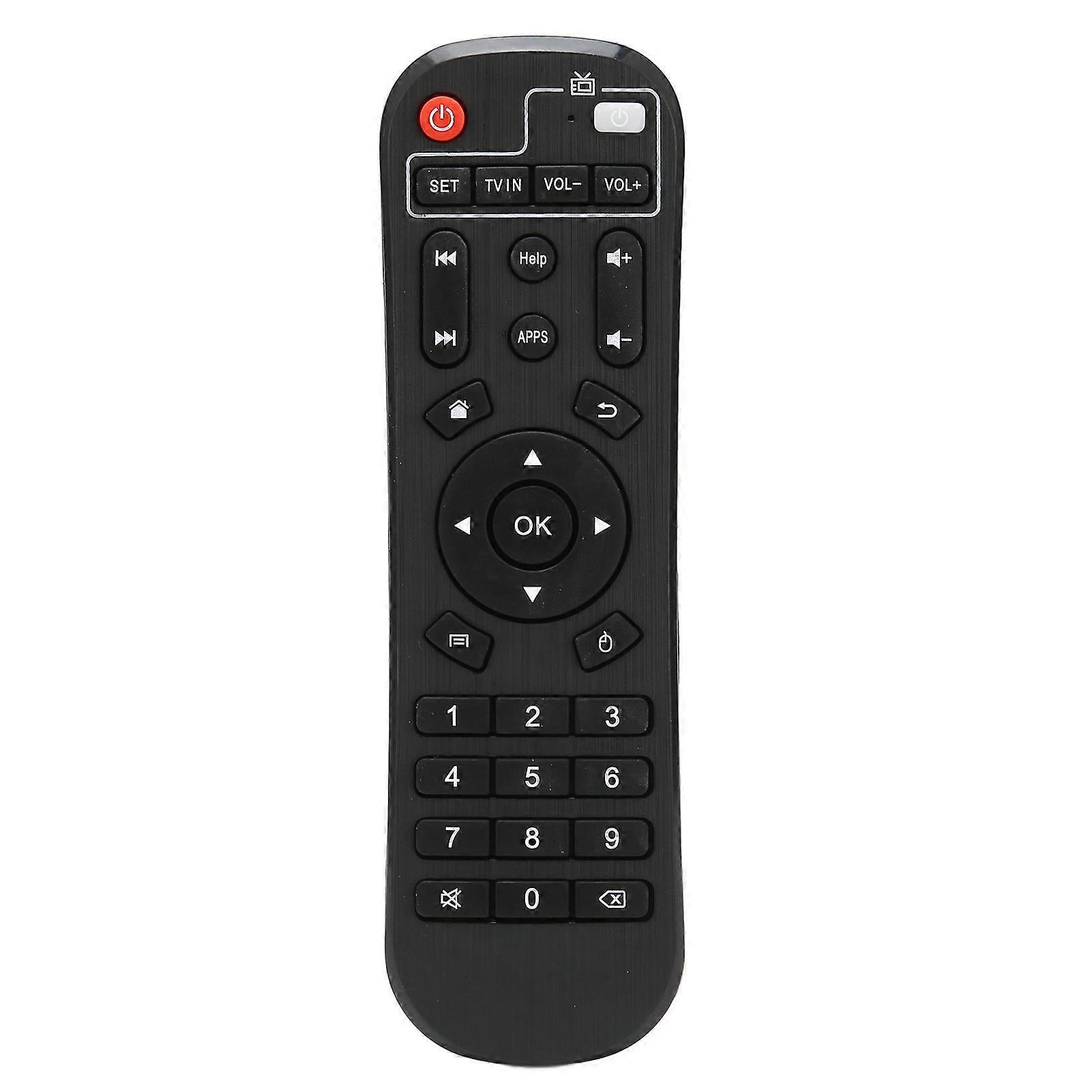 Large Button Wear-Resistant Replacement Remote Control Compatible with H96 PRO TV Box