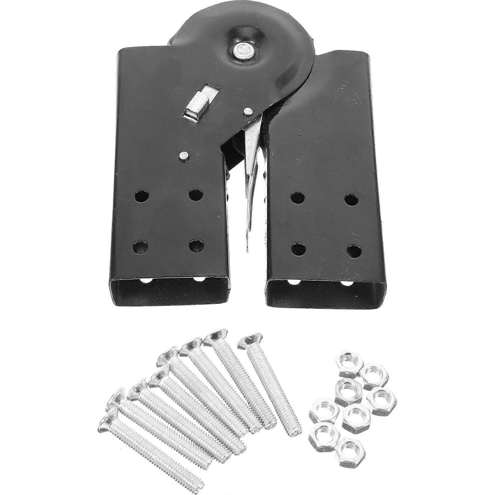 Ladder Accessory Latter Hinge with Lock DIY Projects Support Woodworking Aluminum Alloy 18X12CM 1Set