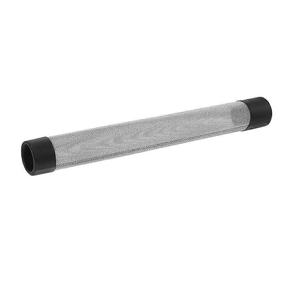 Aquarium Intake Fish Guard Metal Aquarium Filters Water Filtration Cylindrical 14.10X2.10X2.10CM 1Pack