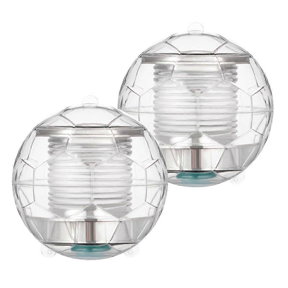 Water Floating Lights Solar Powered Colorful Floating Lamp For Swimming Pool 2Pcs