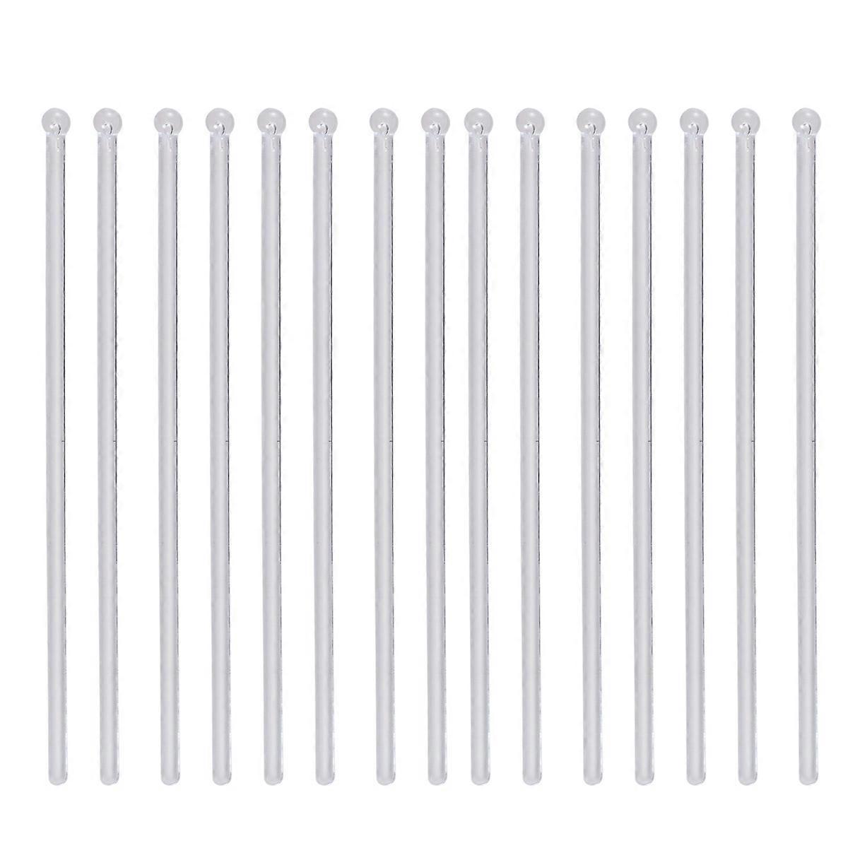 Reusable For Mixed Drinks Round Head Muddler Bartending Stir Stick Small Creative Swizzle Sticks General Users 50Pcs