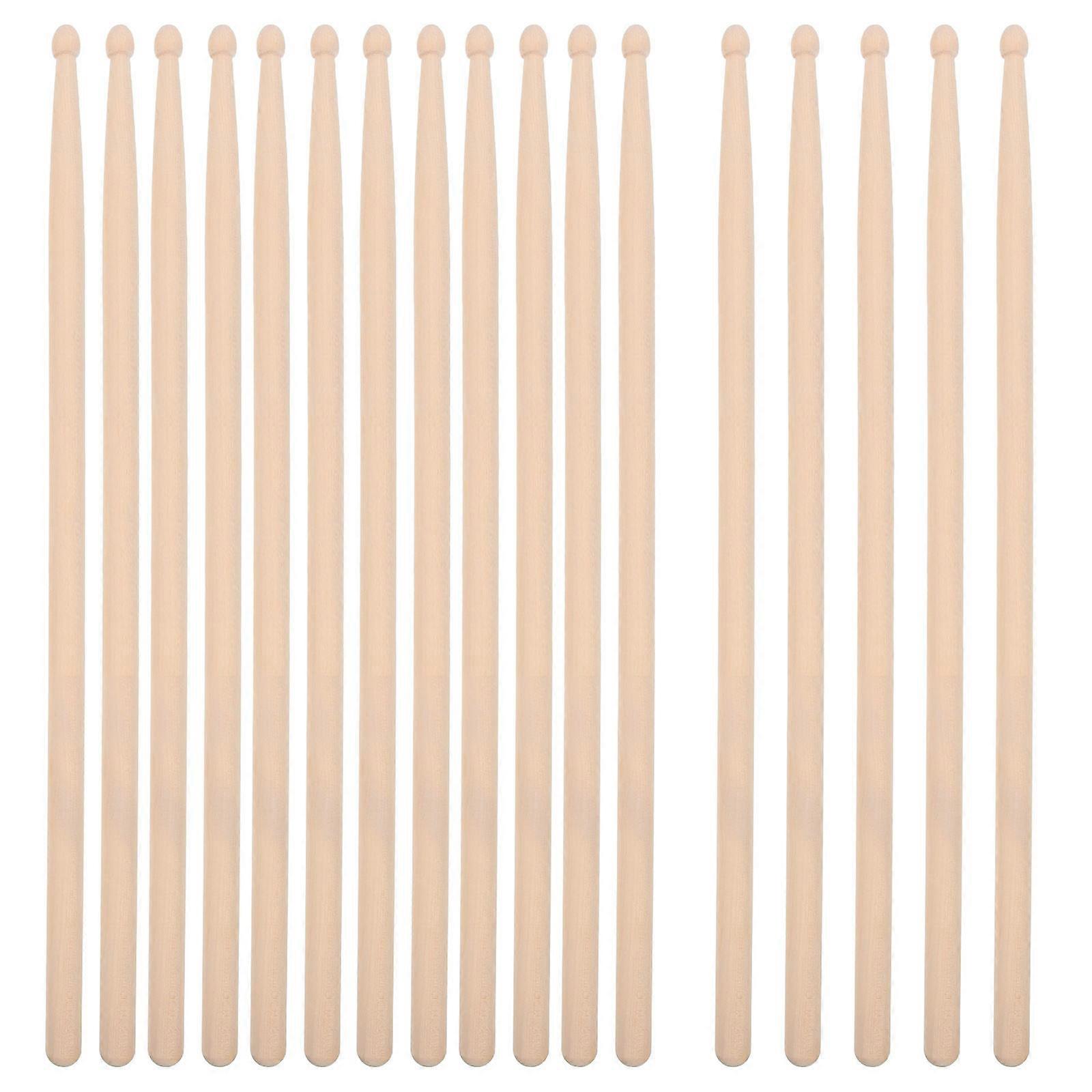 Universal Drum Stick Maple Wood For Drum Set Players Music Performance 39.5x1.5cm 12 Pairs