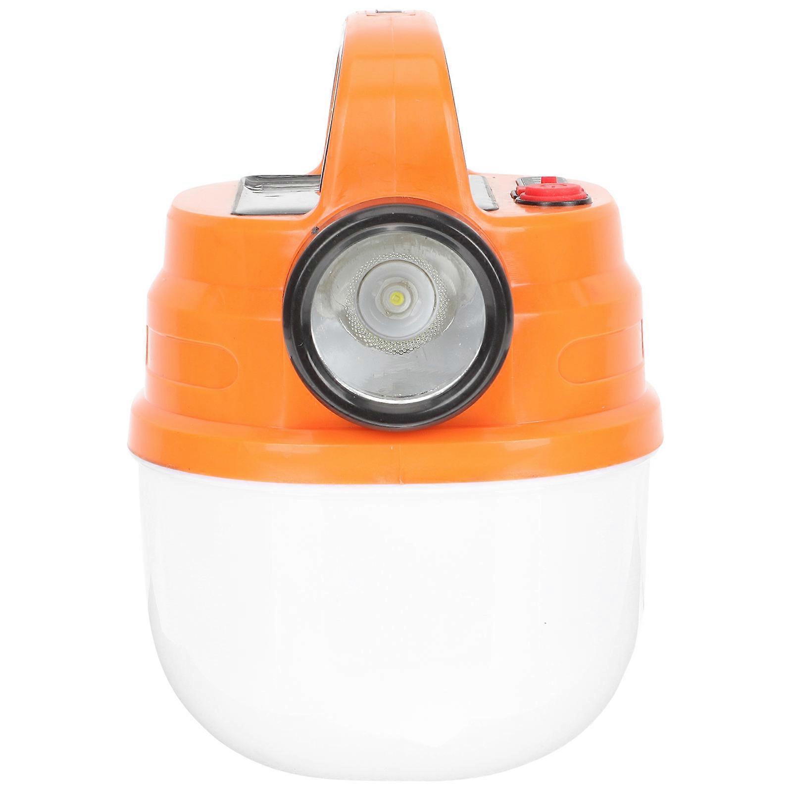 Emergency Lamp Handheld Tent Lamp For Hiking Waterproof Led Lighting 5.9X3.9X3.9in Rechargeable 1Set