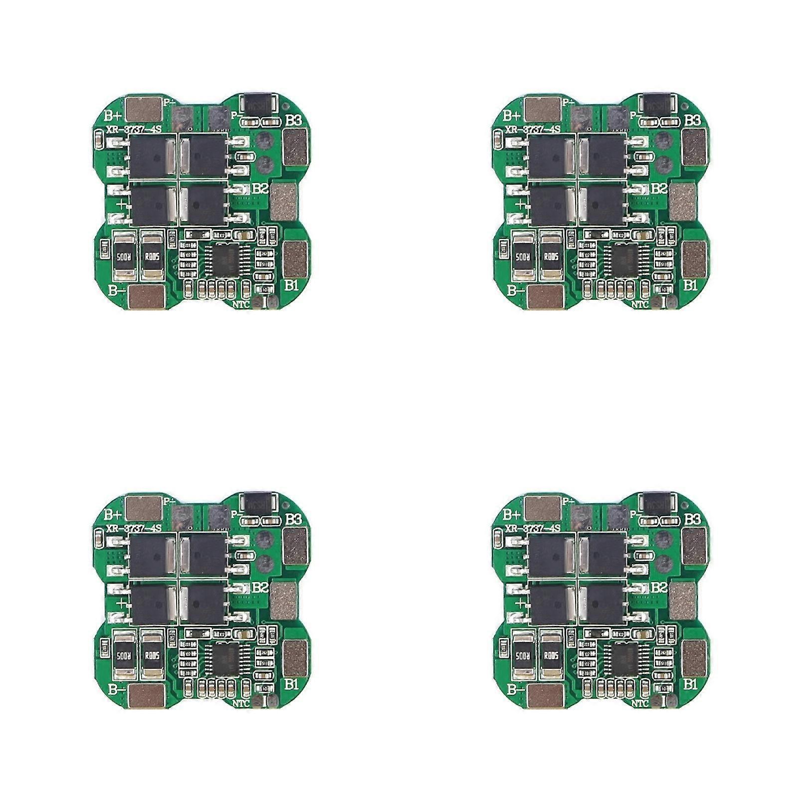 4Pcs 4S 40A 18650 Battery Protective Board 14.8V with Over Charging Discharge Current Protective Circuit Board