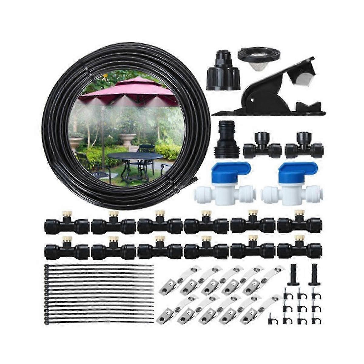 Système de refroidissement par brumisation extérieur,Système de brumisation pour patio