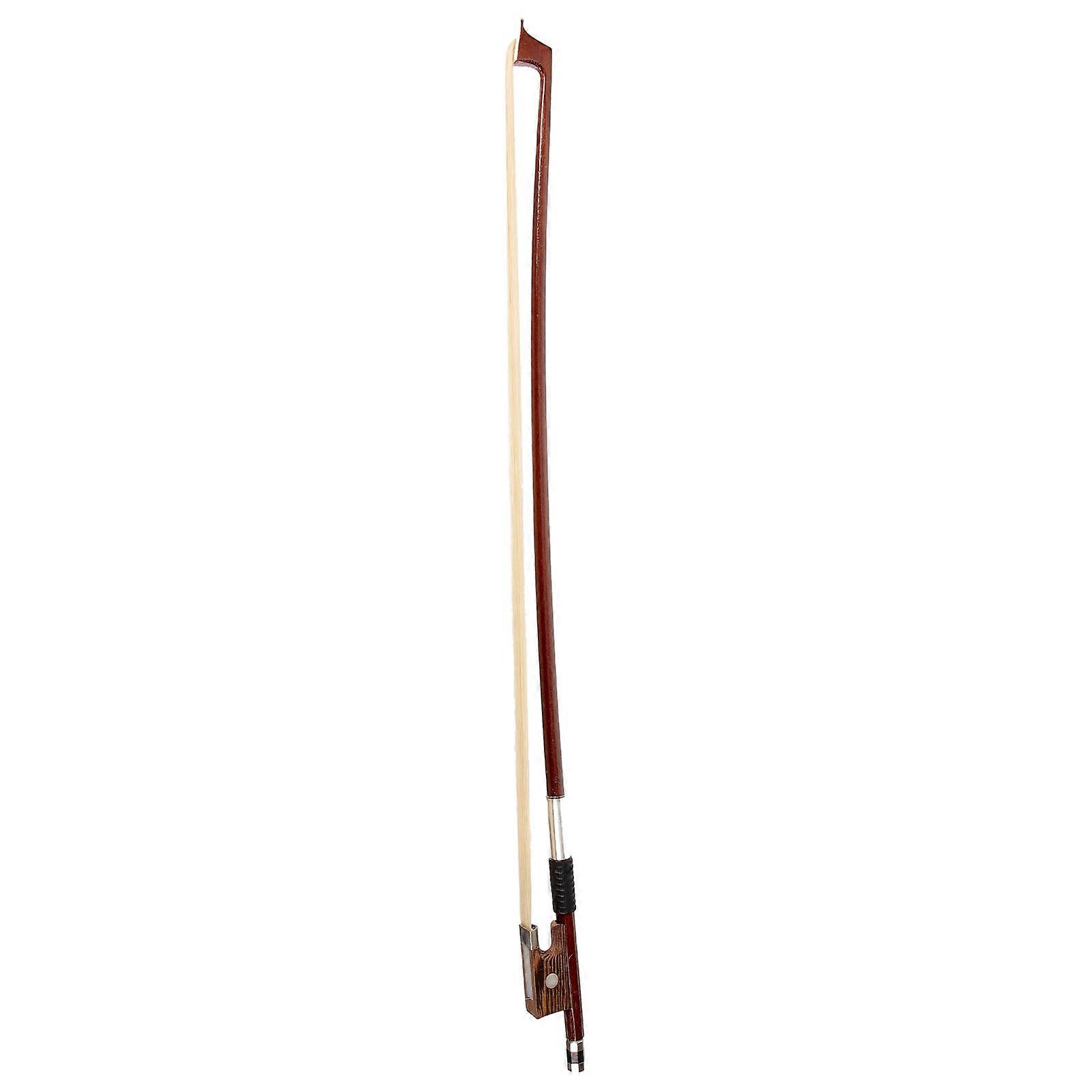 Practice Violin Bow Musical Instrument Accessory Beginners Dark Red 50.5x2.7cm Performance 1Pack