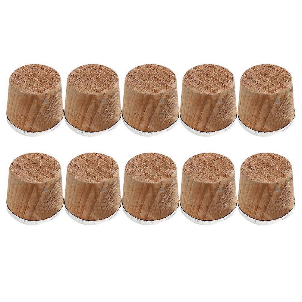 Lid Stoppers Replacement Part Daily Use Brown 4x3.9x4cm Vacuum Seal 10Set