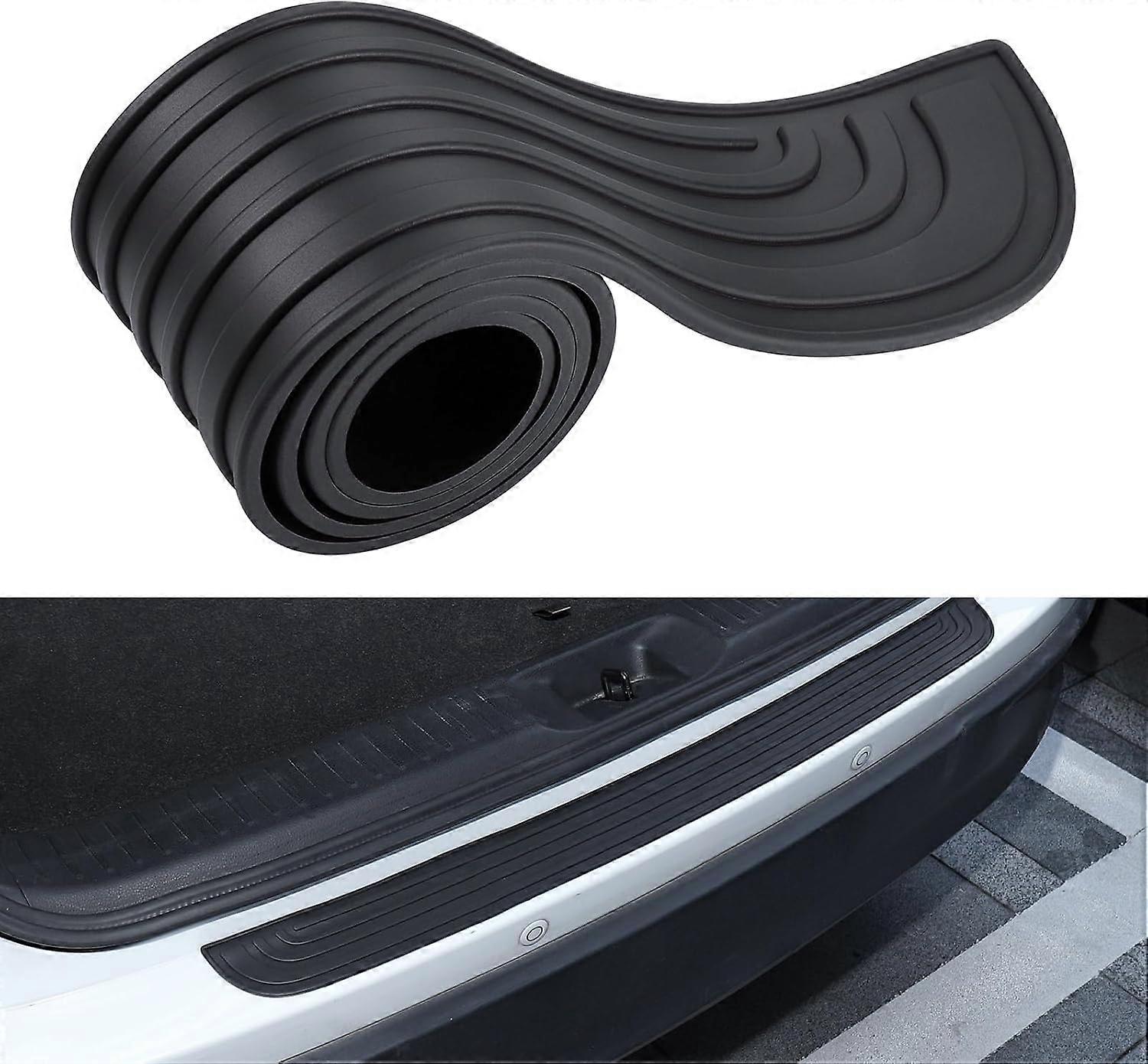 Car bumper protector strip, self-adhesive rear bumper protector strip