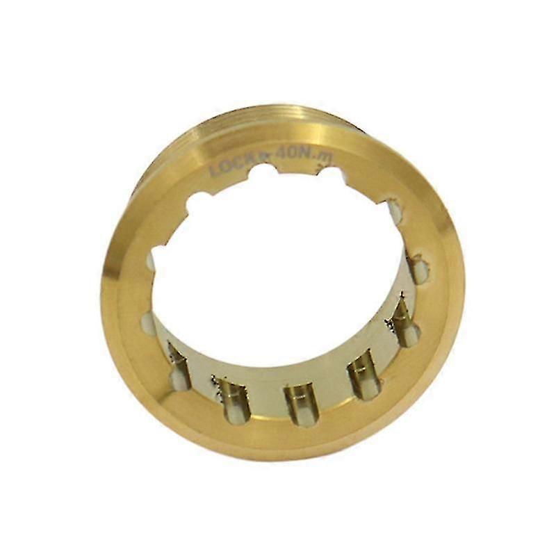 Bicycle 12 Speed Titanium Alloy Freewheel Lock Cover MS Hub Body for M7100 6100 8100 9100 XT XTR