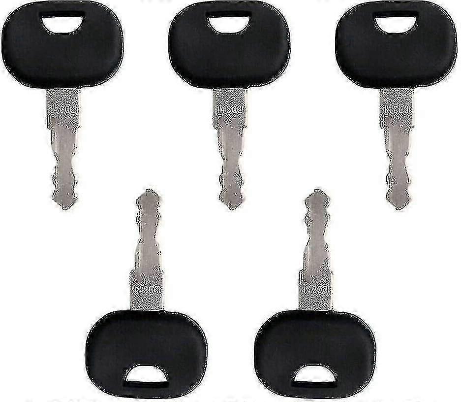 Replacement Ignition Keys Set of 10 Pcs Suitable for Various Agricultural and Construction Equipment Brands