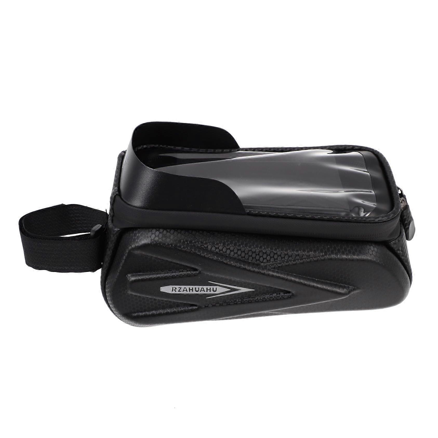 front pocket for phone waterproof bicycle bag with touchscreen for commuters and weekend trips and durable easy tallation compatible