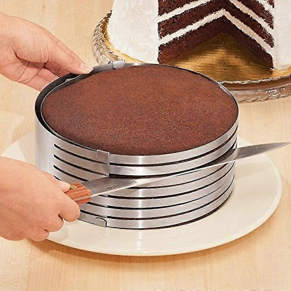 Adjustable Round Cake Cutter for Mousse Slices