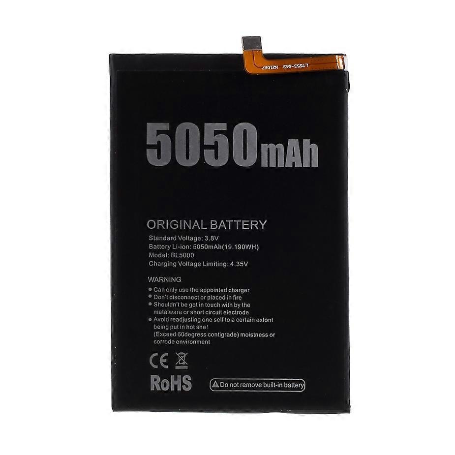 5050mAh batteribyte för Doogee BL5000