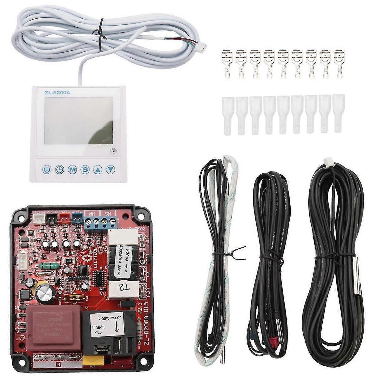 LILYTECH ZL-R200A, universel, contrôleur de chauffe-eau à pompe à chaleur à source d’air, pompe d’air à eau chaude